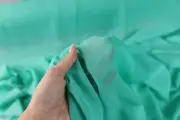 Turquoise Hi Multi Chiffon Fabric - 60" Wide Sheer Fabric Soft and Matte 2001