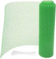 Anti-wear Plastic Garden Fence Net 0.4x6m Green Sturdy Animal Barrier for Yard