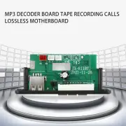 MP3 Player Bluetooth 5.0 Decoder Board Amplifier 12V Car FM Speaker Module (for: Renault)