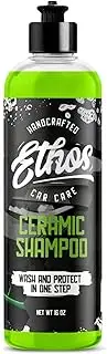 Ceramic Car Shampoo - Car Wash For Ceramic Coatings - Car Wash Soap - Adds Hydrophobic Protection | Enhances Coatings, Waxes Or Sealants | Incredible Shine