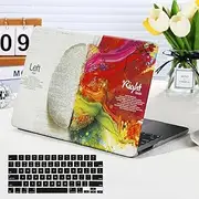Funut Compatible with MacBook Pro 14 inch Case 2024 2023 2022 2021 M3 M2 M1 A2918 A2992 A2779 A2442 Pro Max Chip, Mac 14 inch Laptop Plastic Hard Shell Case & Keyboard Cover for Pro 14"，Creative Brain