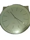 WHW Whole House Worlds Bright White Quartz Modern Wall Clock New Made in Germany