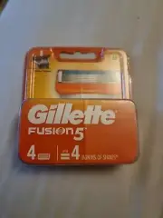 gillette fusion 5 blades(4 pack)