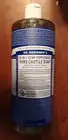 Dr. Bronner's Pure-Castile liquid 18-in-1 Hemp Peppermint Soap, 32 oz .. F