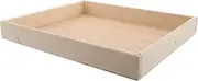 Yardwe Square Mini Sand Play Tray for Indoor Outdoor Sand Storage Box for Classroom Activities Fun Safe Sandbox with Accessory Compatibility