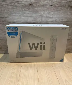 任天堂Wii整套主機 （二手盒裝含圖上配件）二手任天堂 Wii 主機 Wii配件