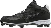 [Mizuno] Men's 9-Spike Advanced Dominant TPU Mid Molded Cleat Athletic Shoe