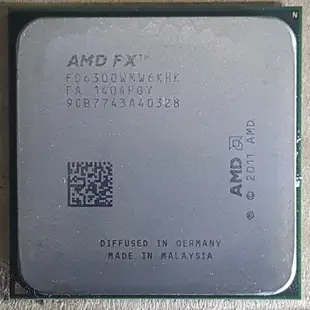 AMD FX-6300 六核心 AM3+ 3.5G 處理器、L3快取-8MB、輕鬆無鎖頻、庫存備品【自取佛心價850】