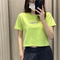 在飛比找蝦皮購物優惠-adidas Crop Tee 短袖上衣 女款 T恤 綠色 