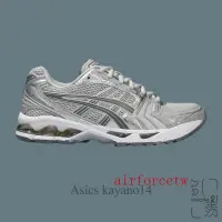 在飛比找蝦皮購物優惠-特價 ASICS GEL-KAYANO14 白銀金屬 復古Y