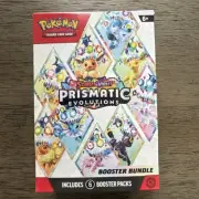 Pokemon TCG: Scarlet & Violet Prismatic Evolutions Booster Bundle Factory Sealed