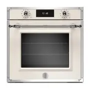 Bertazzoni 60cm Heritage Pyrolytic Electric Steam Oven - Ivorio/StainlessSteel