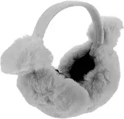 [SAFIGLE] Cat Ear Ear Warmer Animal Ears Cat Ears Earmuff for Winter Cute Earmuff Headband for Winter Ear Muffs Ears Cat Beanie Dog Ears Ear Muffs Fluffy Ear Muffs Faux White