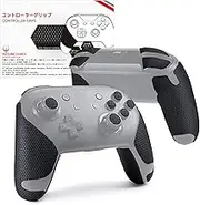 Hotline Games 2.0 Plus Controller Grips for Nintendo Switch Pro Controller, Anti-Slip, Sweat-Absorbent, Easy to Apply… (Handle Grips+Buttons+Triggers (20PCS))