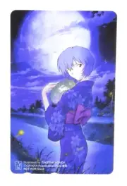 Neon Genesis Evangelion Rei Ayanami Yukata Japanese Telephone Card 1998 Japan