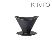 在飛比找momo購物網優惠-【Kinto】OCT八角陶瓷濾杯-2杯-黑