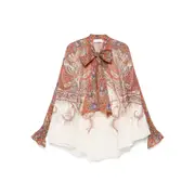 [Zimmermann] Zimmermann Rhiannon Blouse 0 NUMERIC NEUTRALS