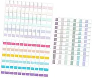 Angoily 360pcs Writable Page Markers Transparent Sticky Index Tabs for Organization Classroom Supplies Project Management Easy Labeling Quick Retrieval for Books Documents