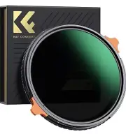 K&F Concept 2in1 ND4-64 Variable ND&CPL Polarizers Lens Filter 55mm NANO-X New