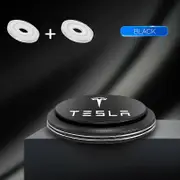 Car Air Freshener Solid Perfume Rotating Aromatherapy Decor For Tesla Model 3 Model S Model X Model Y Roadster Black - Scent 2
