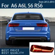Full LED Tail Lights For Audi A6 A6L S6 C7 2012-2015 Rear Sequential Signal Lamp (for: Audi)