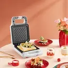 NEW Electric Sandwich Toaster 1 Slice Maker Press Grill Toastie Non Stick 650W
