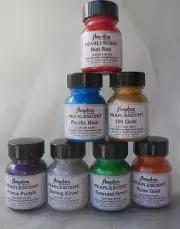 Angelus Pearlescent Leather Acrylic Paint 29 ml Assorted Colours