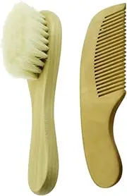 KAILIKETIY Wooden Comb Brush Set Baby Shower Bath Comb Scalp Massage for Toddlers Adults