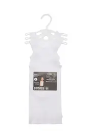 [Bonds] Bonds Newbies Cotton Singlet 3 Pack in White Size: Newborn Newborn White