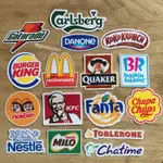 貼紙美學案例 HP 筆記本電腦 TUMBLR 品牌麥當勞 MILO HOKBEN KFC