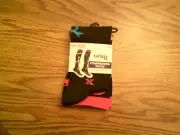 Unisex Extreme Fit TheraRx Compression Knee High Socks 1 PK Black/Pink Size S/M