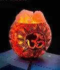Handcrafted Salt Lamp Diffuser With Dimmer Cord