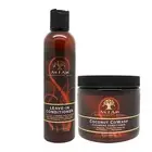 As I Am Leave-In Conditioner 8 Ounce and Coconut Cowash Cleansing Conditioner 16