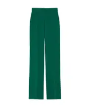 Max Mara Studio Cosmo Pleat Detailed Trousers IT40,IT44,IT42,IT38,IT48,IT46 Green