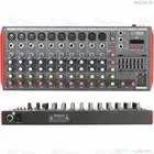 MG12 12-Input 2-Bus Bluetooth Mixing Console Karaoke Mixer 12 Microphone Channel