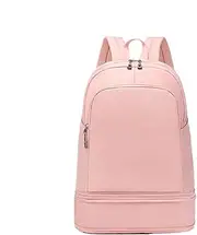 Workout Backpack - Large Back Pack with Shoe Compartment | Carry Backpack, Lightweight Travel Backpack, Women Gym Bag Waterproof for Yoga Fitness Beach Hiking Sports