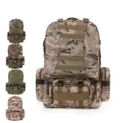 Tactical Camping Travel Bag Oxford Cloth Outdoor Backpack Army Camouflage