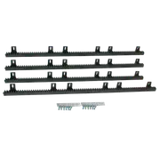 Sliding Gate Hardware Accessories Kit - 4m Gear Rack Track