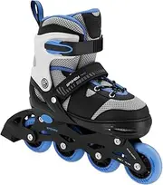SPOKEY Trixie Children's Adjustable Inline Skates for Girls and Boys - Adjustable Size - 4 PU Wheels - ABEC7 Ball Bearings