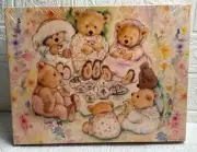 Vintage Springbok Jigsaw Puzzles Marys Bears Tea Party Picnic 500 pcs NEW/SEALED