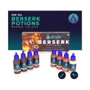Scale 75 Mini Paint Instant Colors - Berserk Potions (Brown Colors) SW (New)