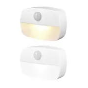 Cordless Night Light LED Motion Sensor PIR Light Closet Stair Battery Powered