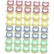 32 Pcs Hand Bells Jingle Bells Bulk Tambourine Noise Makers for Kids Adults