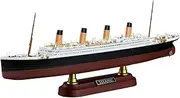 GSI Creos Mon Model MPS008 1/700 Luxury Passenger Ship, Titanic, Color Coded Plastic Model, Molded Color