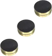 Mikinona 3pcs Two-layers Boxes Powder Storage Container Bb Cream Dressing Container Powder Puff Container Empty Powder Compact with Mirror and Puff Bb Cream Container DIY Bb Cushion Case