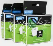 x3 Dymo Postage Barcode Labels 3/4" X 2 1/2" (19mm X 64mm) # 1738595 1350 Labels