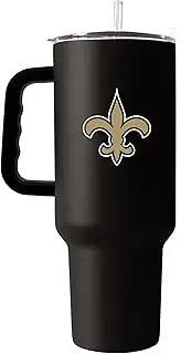 logobrands New Orleans Saints 40oz. Travel Tumbler with Handle