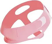FOMIYES Facial Strap Jaw Exerciser Faces Lift Mask Faces Lifting Belt Chin Slimming Strap Double Chin Reducer Facial Lift Belt Chin Lifting Band Chin Strap Sleep Mask Pink Ice Silk Fabric