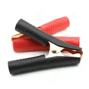 4PCS 12V Battery To Cigarette Lighter Adapter Alligator Clamp Clip Car Socket