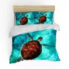 Turtle Sea Single/Double/Queen/King/Super King Bed Quilt/Doona/Duvet Cover Set